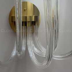 Бра Cloyd AEDA W5 / шир. 35 см - латунь (арт.20479)