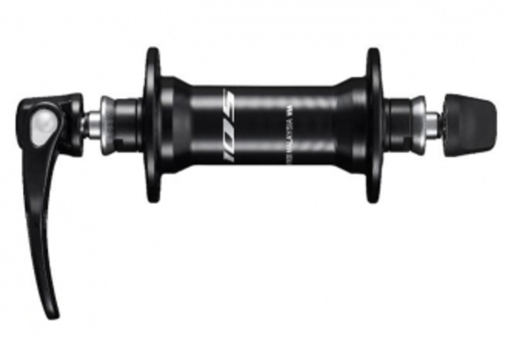 Втулка передн. Shimano 105, R7000, 32отв, OLD:100мм, QR, цв. Черный EHBR7000BL