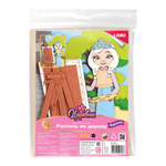 Роспись по дереву 3D-панно Царевны "Царевна Алёнка" (Lori)