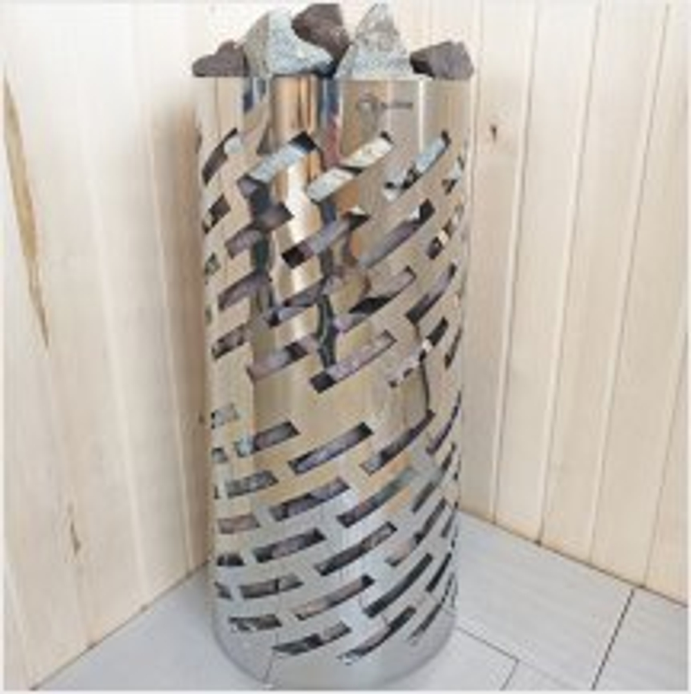 Электрокаменка ЭКМ-7,5 (нерж., овалы)