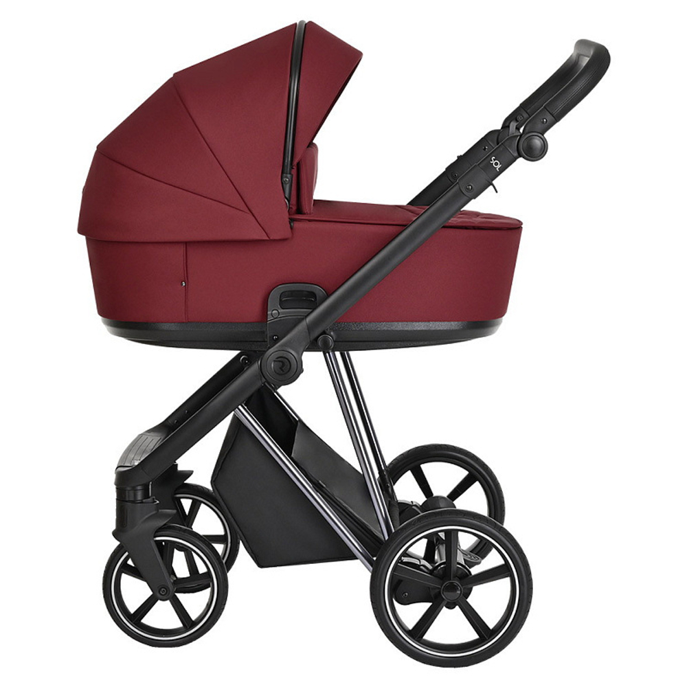 Детская коляска Roan Sol Luxury 2 в 1 RSL/4041 Porto/Nikiel