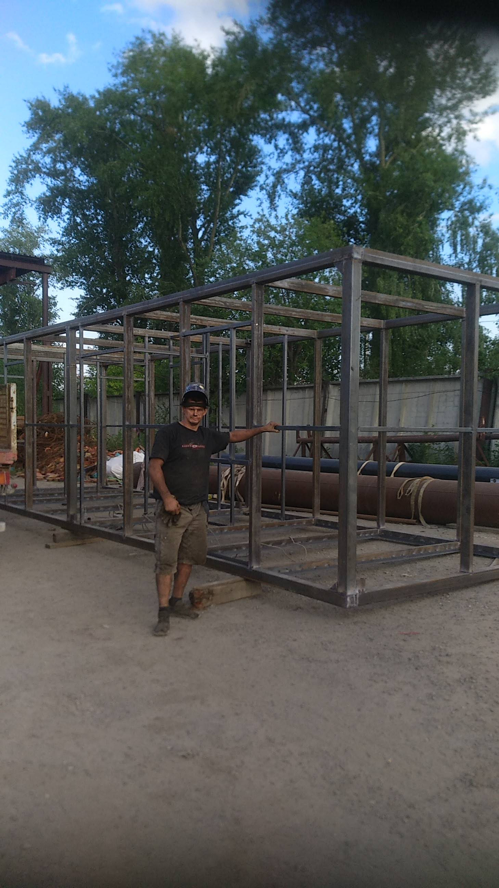 Изготовление каркасов для бытовок в Екатеринбурге
