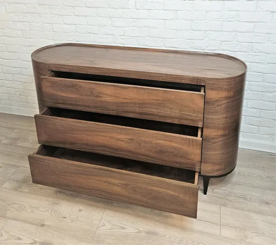 Комод с 3 ящиками Gentleman орех