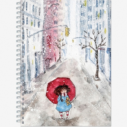 Блокнот-скетчбук SKETCHBOOK А5 с жесткой обложкой 60л. "Прогулка"