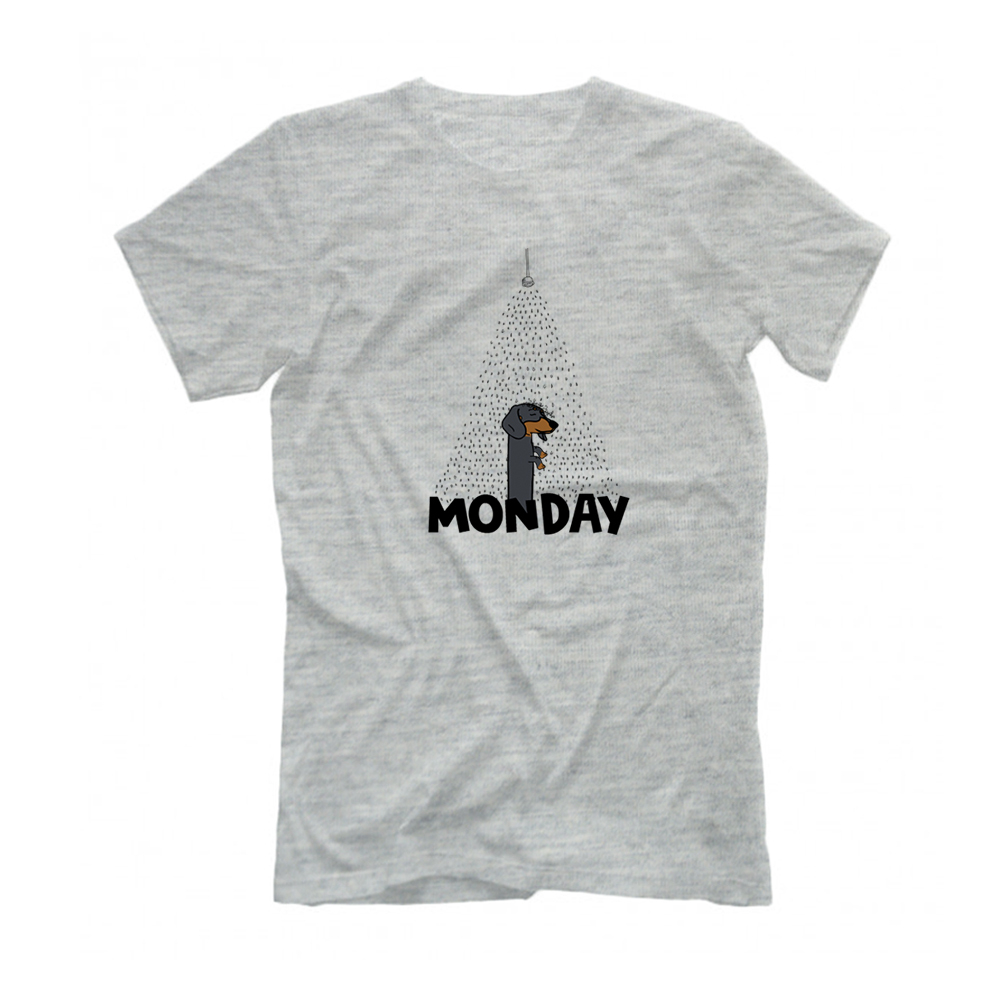 Футболка "Такса в понедельник"