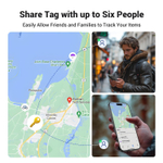 Смарт-трекер для поиска вещей, Bluetooth/GPS, UGREEN 60387