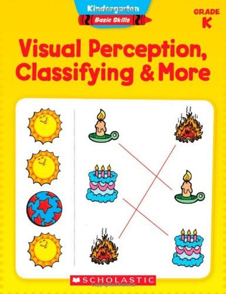 Basic Skills: Visual Perception, Classifying &amp; More  (Kindergarten)