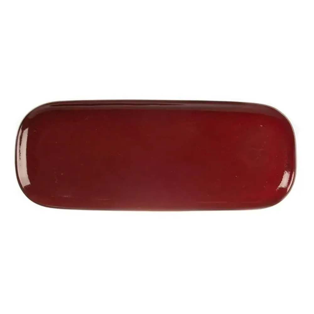 Блюдо овальное 36*14*2 см Evolution Dark Red P.L. Proff Cuisine [1]