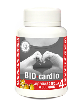 Капсулированные масла с экстрактами BIO-cardio - здоровье сердца и сосудов, 90 капс. по 0,3г., Дом Кедра