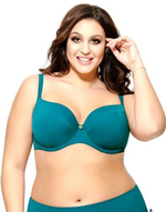 Купальный бюстгальтер с шитыми чашками на тонком поролоне (Размер: 85C) (Цвет: черный)