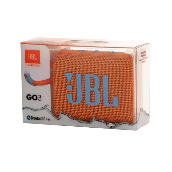 Портативная колонка JBL Go 3 Orange