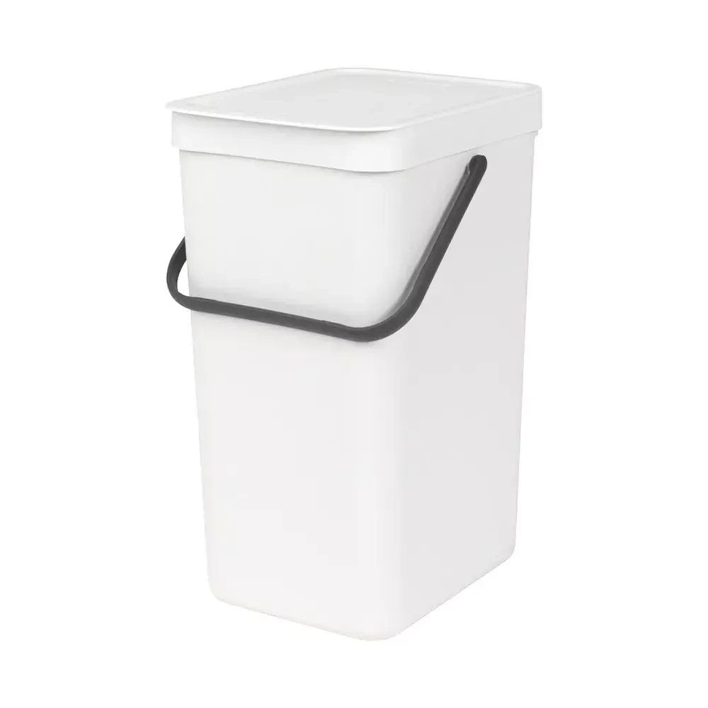 Brabantia - Контейнер для мусора Sort &amp; Go 16л белый / артикул   109942  / GTIN 8710755109942
