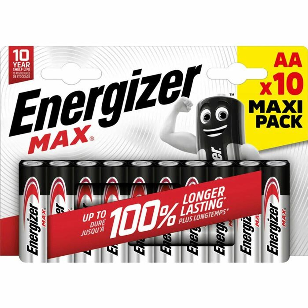 Батарейка Energizer Max Alkaline AA x10шт