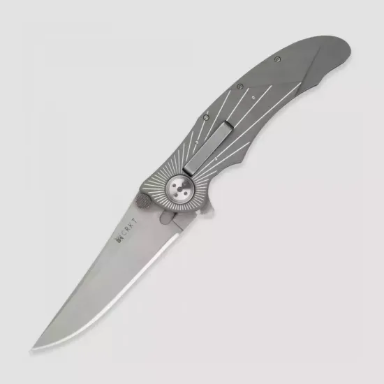 Складной нож CRKT Elishewitz E-Lock Starlight CR/7343 c клинком из стали AUS-8, рукоять алюминий