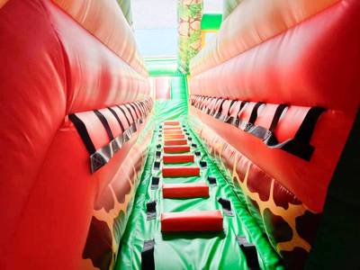 Коммерческий надувной батут «Слоник и друзья», 7*5*6 м