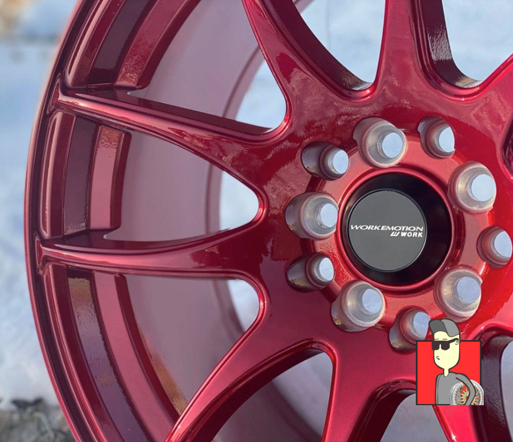 Комплект дисков Work CR-Kiwami 0063 17x8 et38 5x100/5x114.3