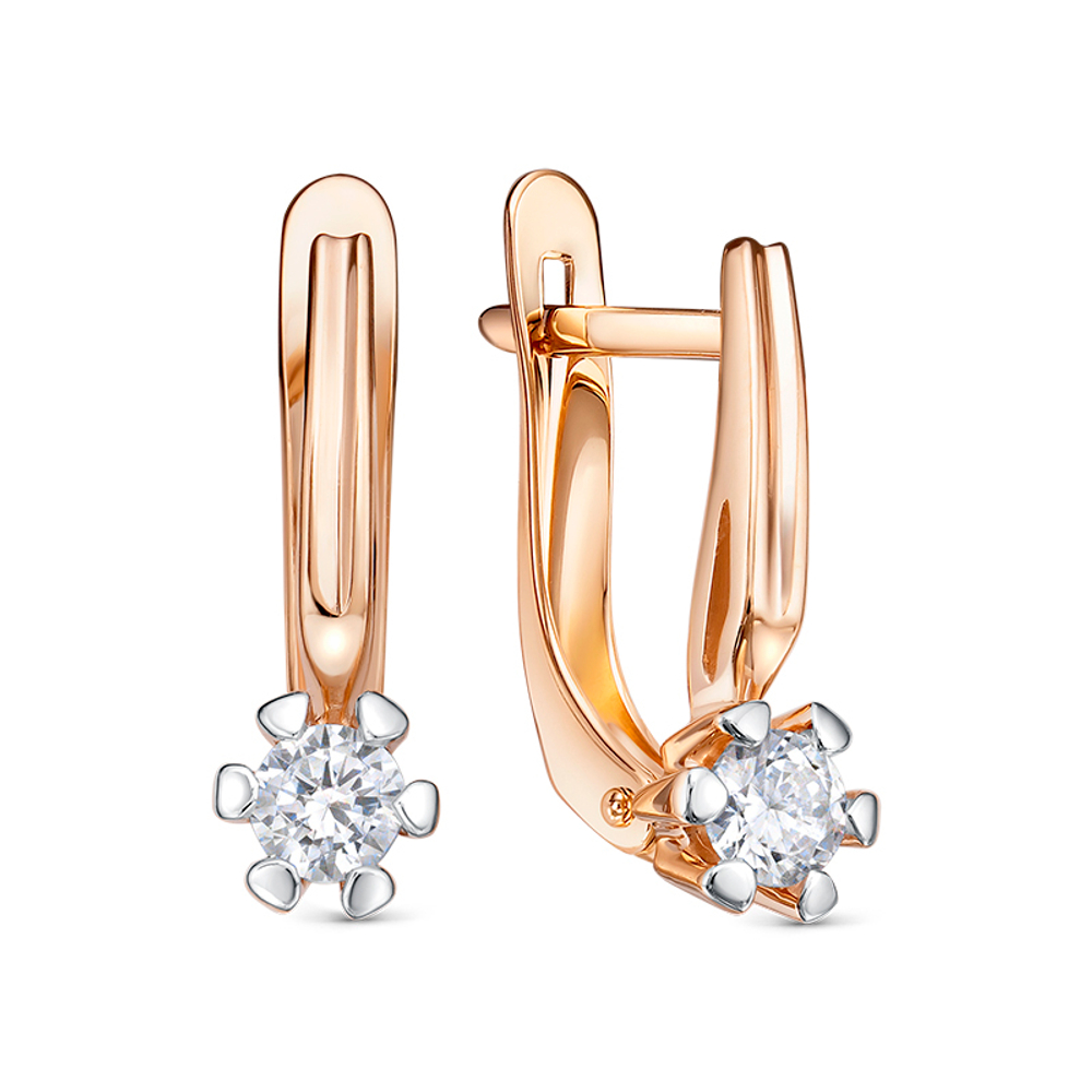 Серьги из золота 585 пробы