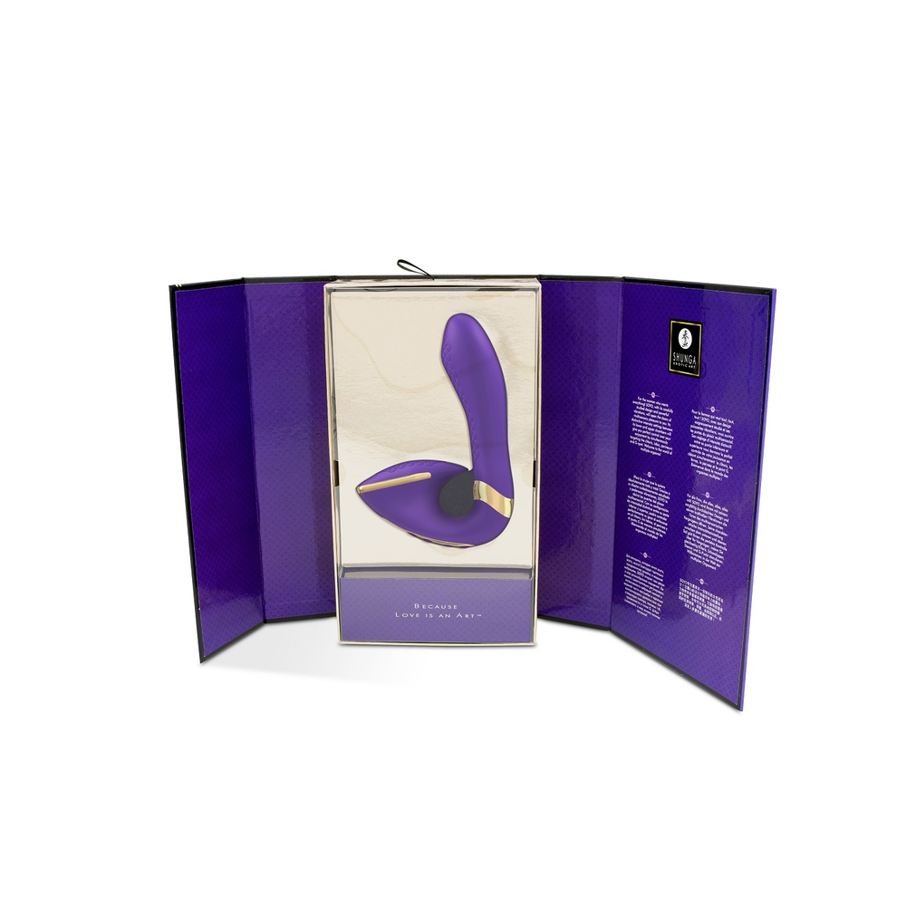 Shunga SOYO - Вибростимулятор для клитора и зоны G с двумя независимыми моторами