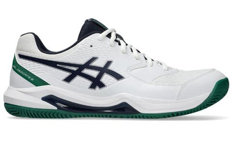 Мужские кроссовки теннисные Asics Gel-Dedicate 8 Clay - белый/полночь