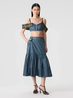 Кроп-топ с двойными лямками OLA OLA