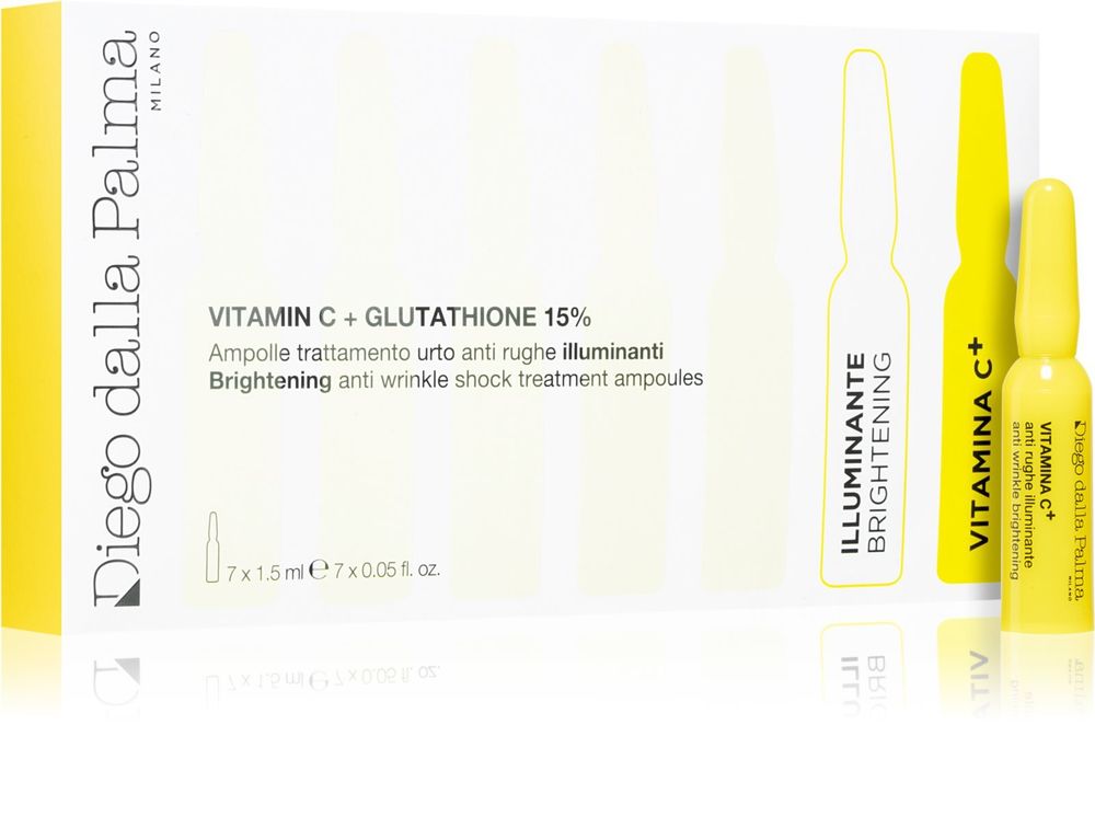 Diego dalla Palma Vitamin C + Glutathione 15% Ампулы против морщин и пигментных пятен
