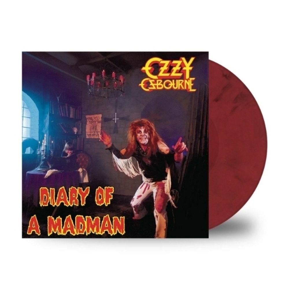 Ozzy Osbourne. Diary of a Madman (40th anniversary). 1 LP (Limited Marbled Vinyl). Оззи Осборн. Коллекционное издание на мраморном виниле