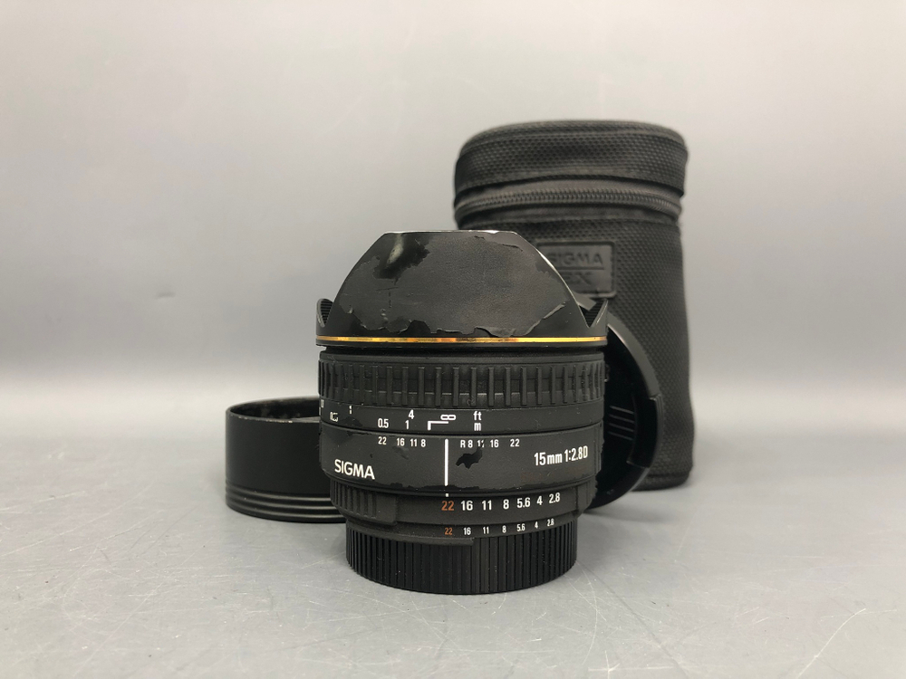 Sigma 15mm 2.8 EX DG Fisheye Nikon AF