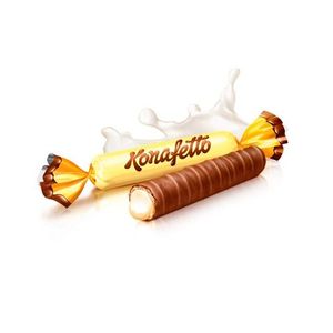 КОНФЕТЫ ROSHEN KONAFETTO BIANCO КРЕМ-МОЛОКО ВЕС