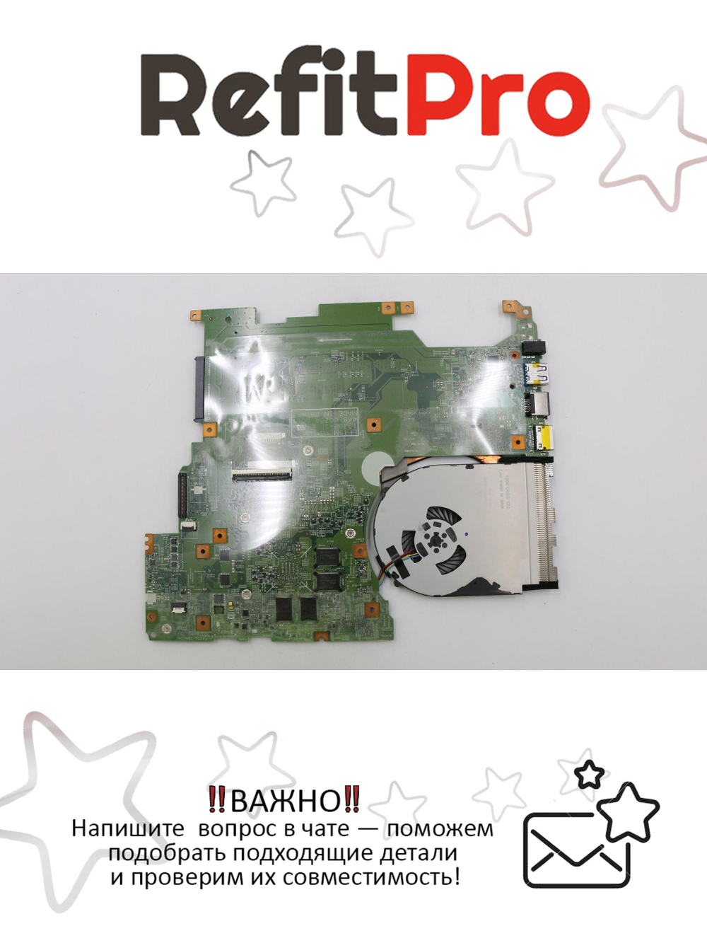 Материнская плата для ноутбука Lenovo Flex2-15 W8P 4210 N15S 4G (5B20G39389), оригинал