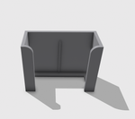 Крепеж на DIN-рейку горизонтальный ( MINI-ZB/2GS DUO, MINI-ZB/DIM)