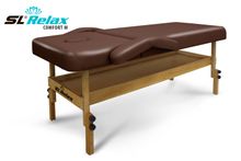 Массажный стол Relax Comfort-М коричневая кожа (№4)