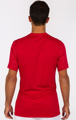 Теннисная футболка Joma Montreal Short Sleeve T-Shirt M - red