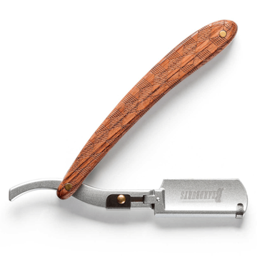 Бритва-шаветт двойная Beardburys Navaja Master Duoble, коричневая