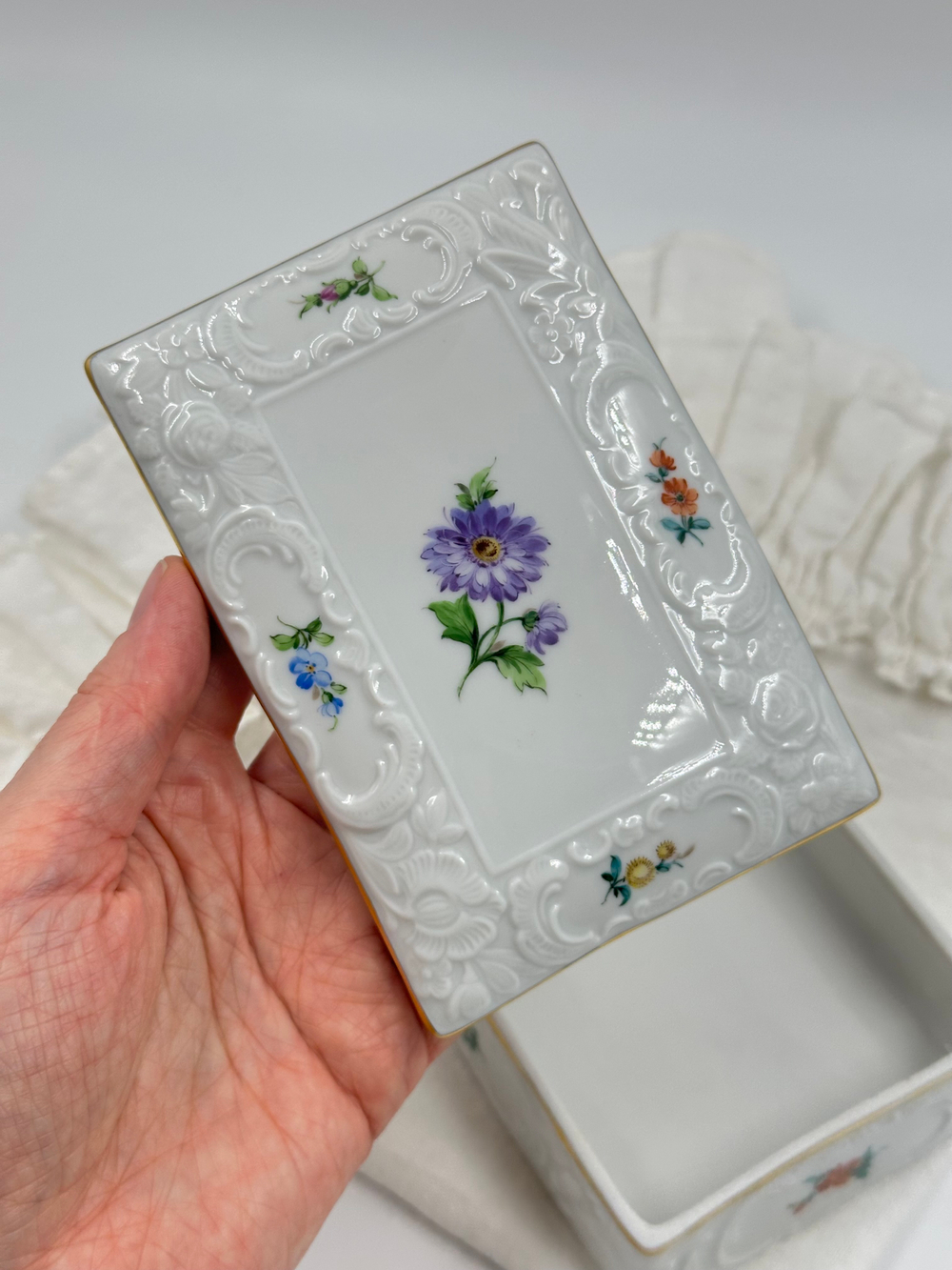 Шкатулка Sachsische Porzellan-Manufaktur Dresden