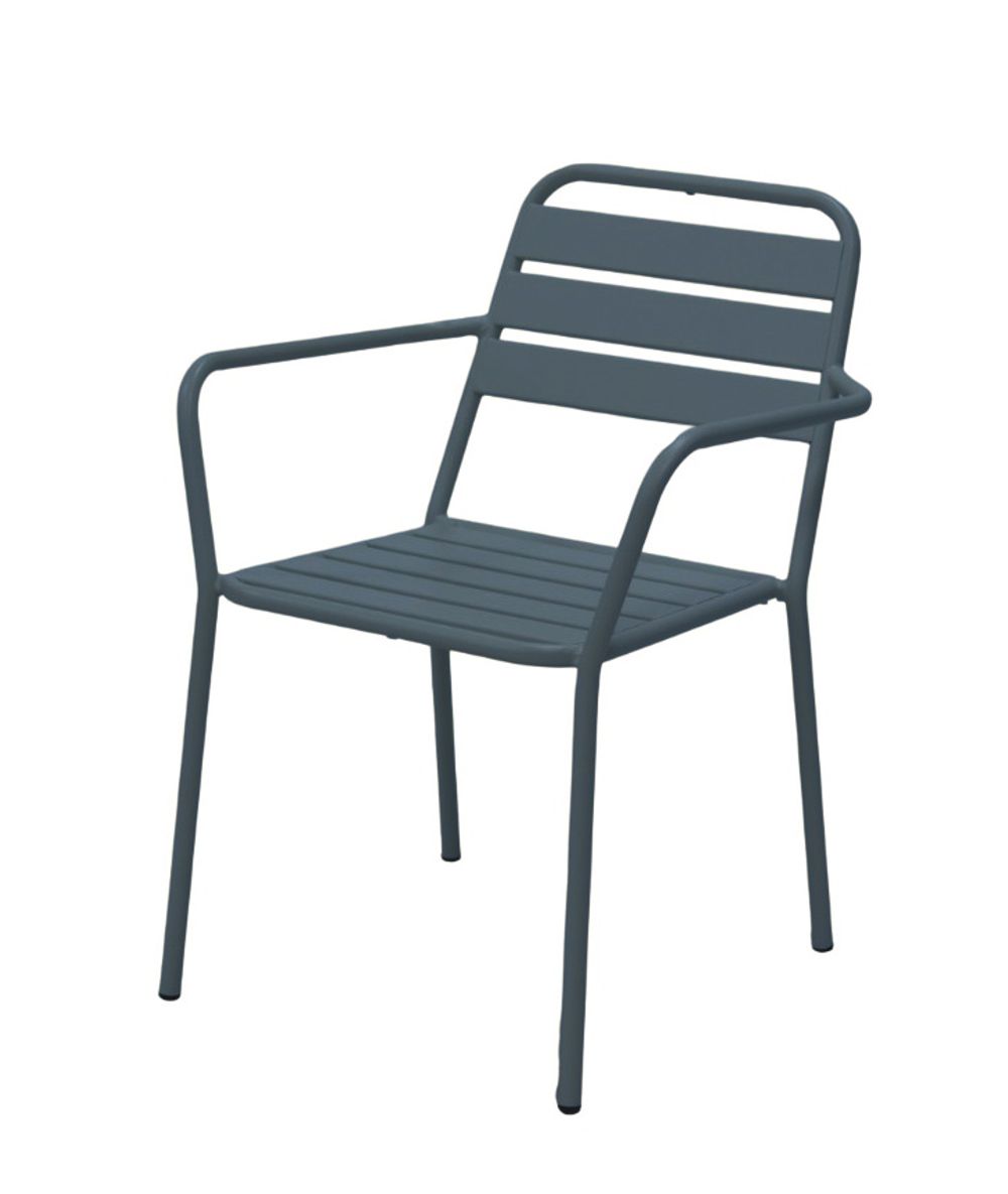 "Дионис" стул стальной, цвет темно-серый
