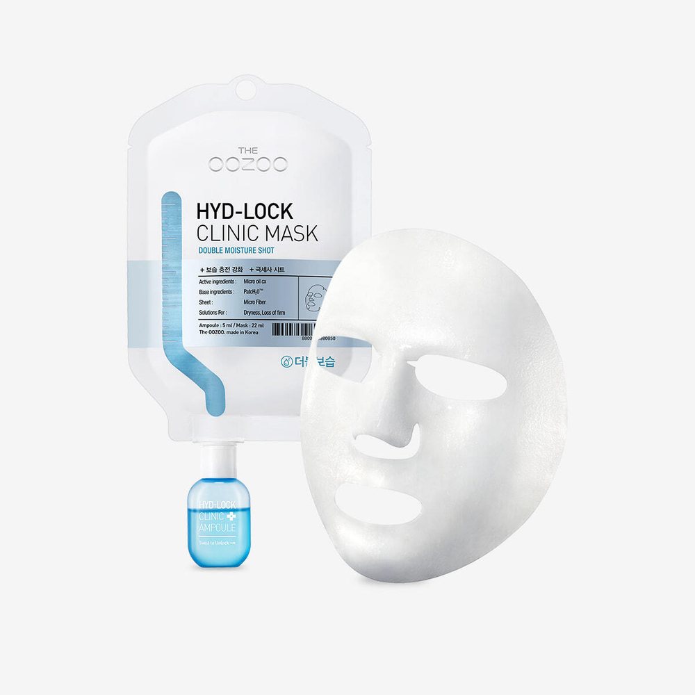 THE OOZOO Hyd-Lock Clinic Mask Double Moisture Shot