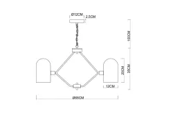 Подвесная люстра Arte Lamp