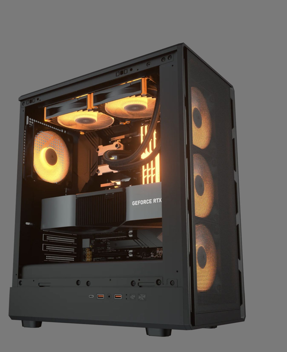 Игровой компьютер / RYZEN 5 7500F / NVIDIA RTX5060Ti / 32GB / DDR5 / SSD 1 ТБ / Windows 11 Pro