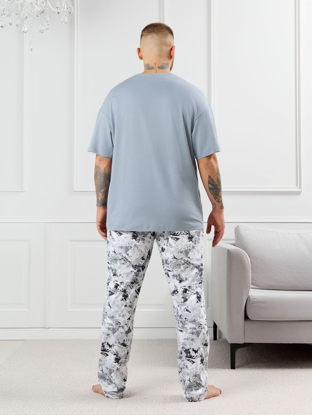 Костюм мужской Олимп-3 Виотекс СЕРЫЙ