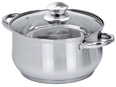 Кастрюля 6л нерж Greta тм Appetite