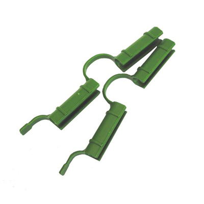 Зажим для крепления пленки к каркасу парника D12мм 10шт двойные Садовита