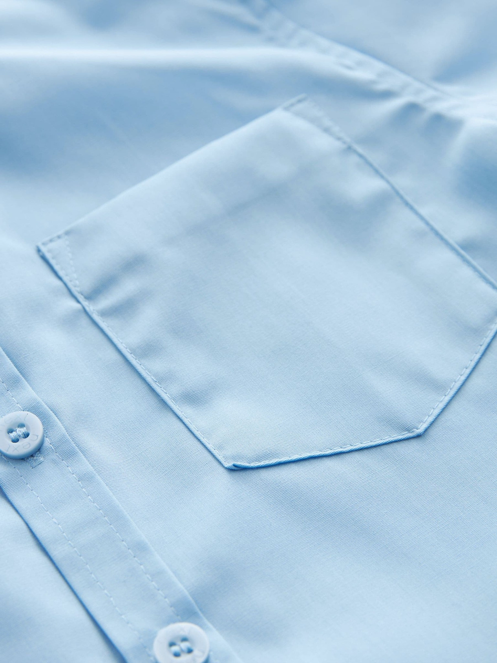 Рубашка с коротким рукавом школьная для мальчика Next 176-909, 2 шт., Голубой