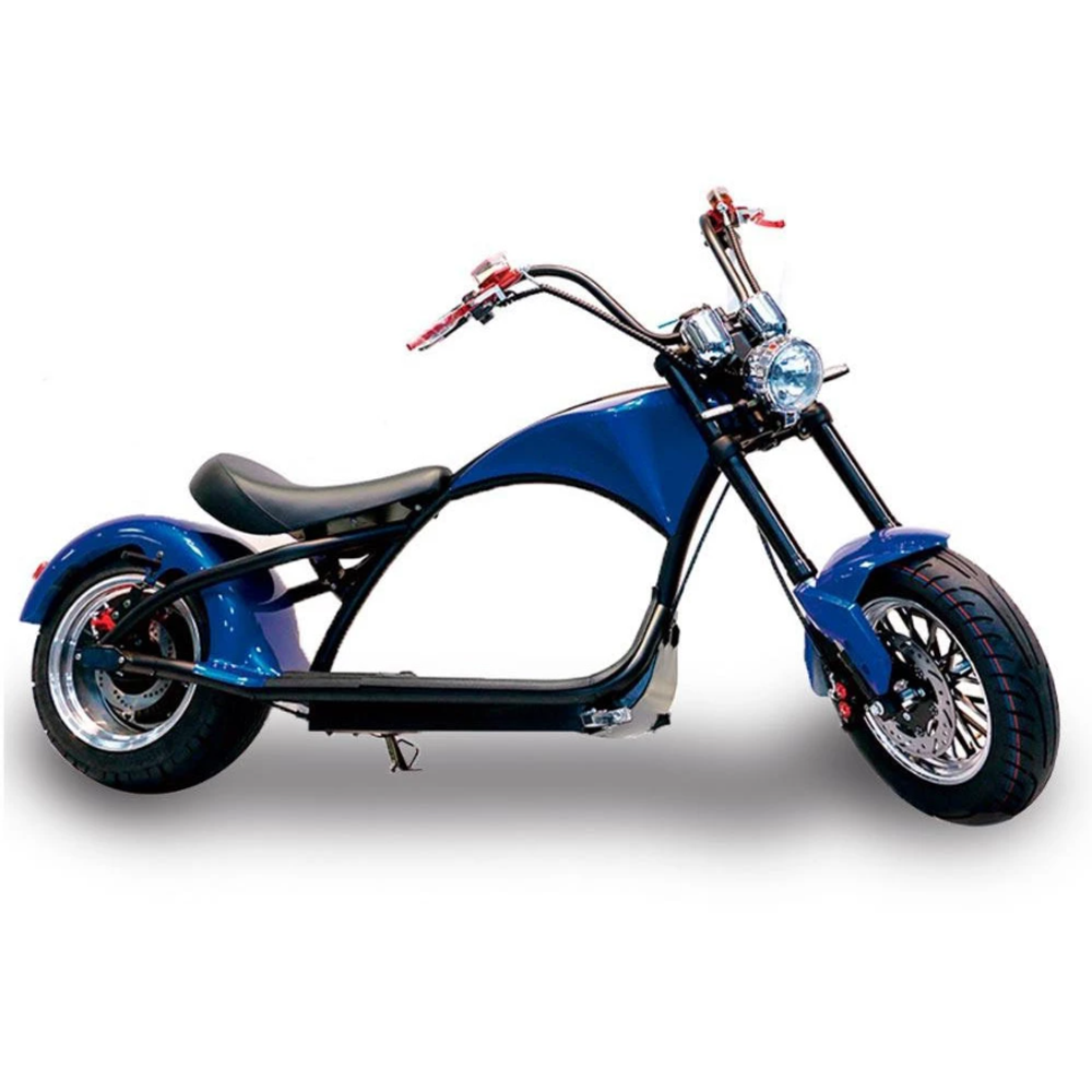 Электроскутер Citycoco Harley Chopper 2000W, 60В 20Ah Белый