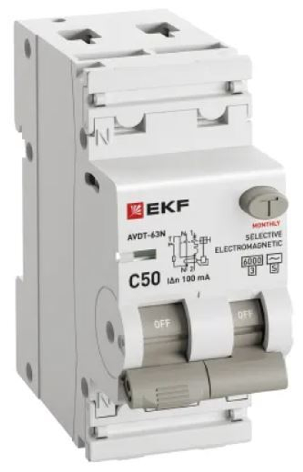 Автомат дифференциальный EKF D63N26MS50C300
