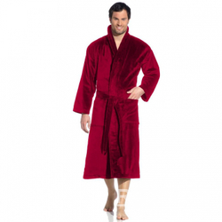 Элитный халат махрово-велюровый Feeling rubin от Vossen Австрия