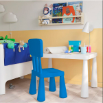 Детский стул BARNSTOL, пластик, 39*67*36 см, синий