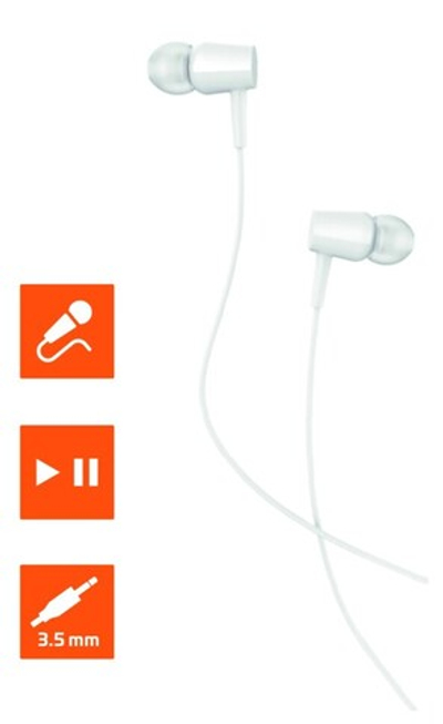 Наушники внутриканальные GoPower GPHP02 белый