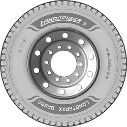 Landspider Longtraxx DR660 315/80 R22,5 157/154M (Ведущая ось)