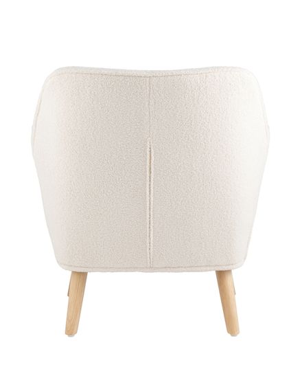 Кресло Ричи тедди белый