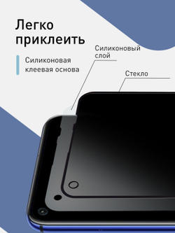 Набор стекол антишпион ROSCO для Honor 20 Pro;Honor 20;Huawei nova 5T оптом (арт. HW-H20/20P-FSP-GLASS-SPY-SET2)